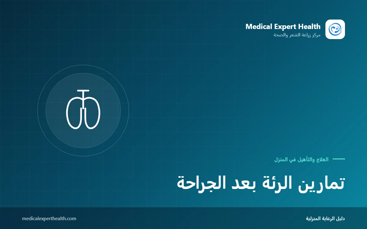 تمارين الرئة بعد الجراحة: استخدام جهاز التنفس التحفيزي والوقاية من الالتهاب الرئوي