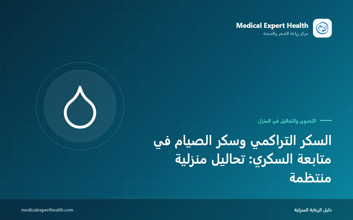 السكر التراكمي وسكر الصيام في متابعة السكري: تحاليل منزلية منتظمة