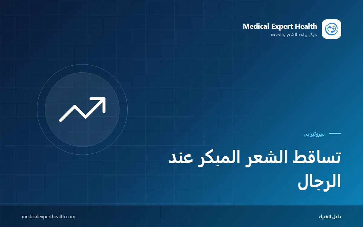 تساقط الشعر المبكر عند الرجال: دور الميزوثيرابي وحدوده والإجراءات المبكرة