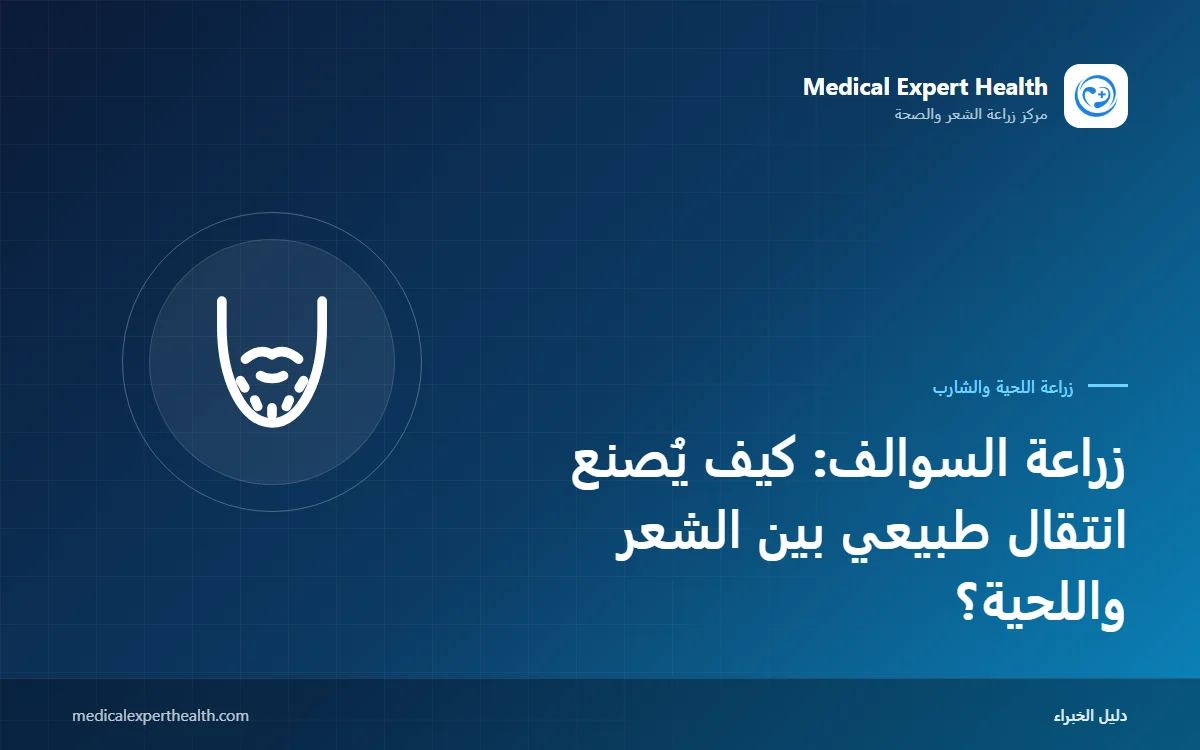 زراعة السوالف: كيف يُصنع انتقال طبيعي بين الشعر واللحية؟