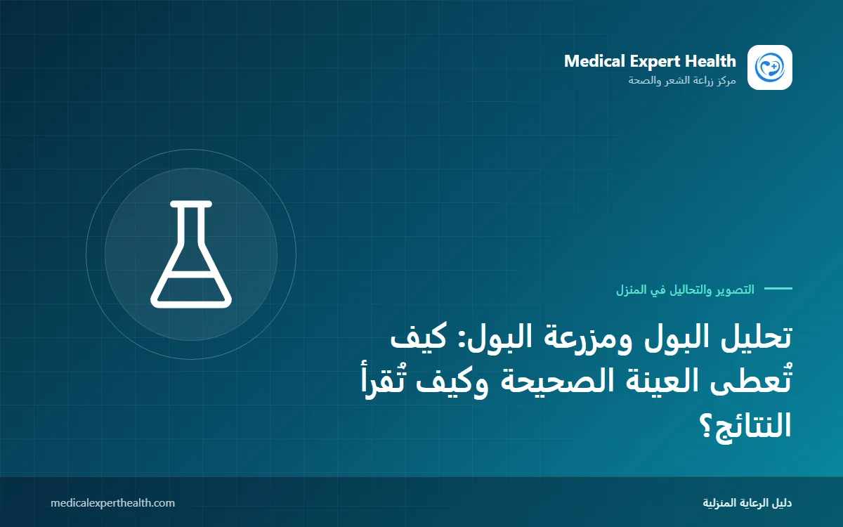 تحليل البول ومزرعة البول: كيف تُعطى العينة الصحيحة وكيف تُقرأ النتائج؟