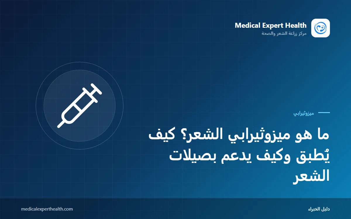 ما هو ميزوثيرابي الشعر؟ كيف يُطبق وكيف يدعم بصيلات الشعر