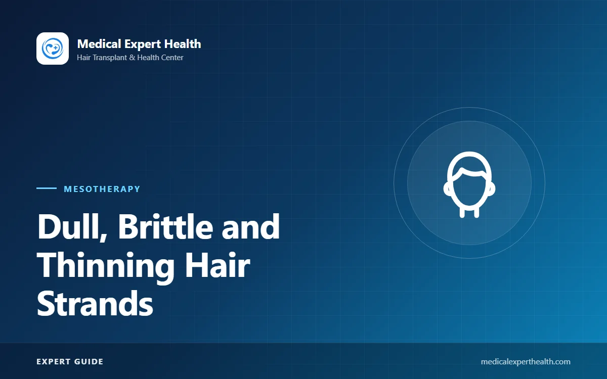 Dull, Brittle and Thinning Hair Strands: Mesotherapy for Hair Quality and the Right Care Habits