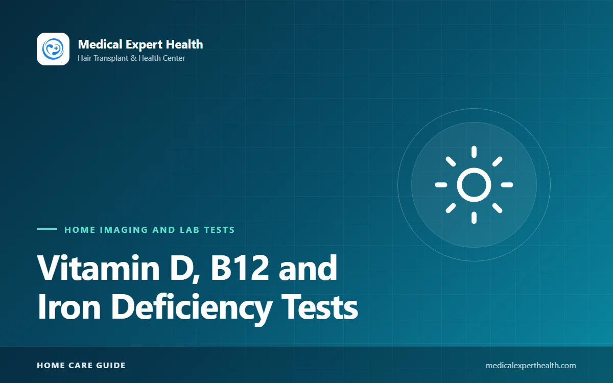 Vitamin D, B12 and Iron Deficiency Tests: Who Should Be Tested and What Results Mean