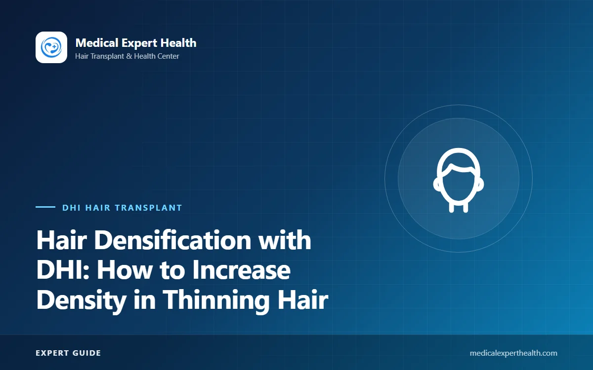 Hair Densification with DHI: How to Increase Density in Thinning Hair