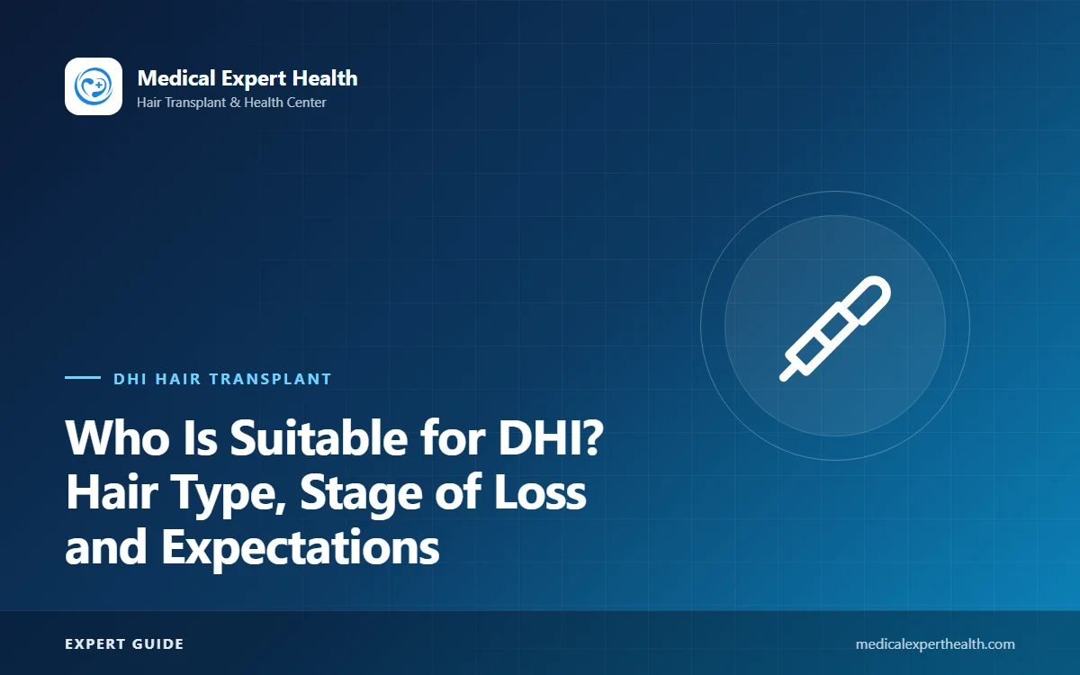 Who Is Suitable for DHI? Hair Type, Stage of Loss and Expectations