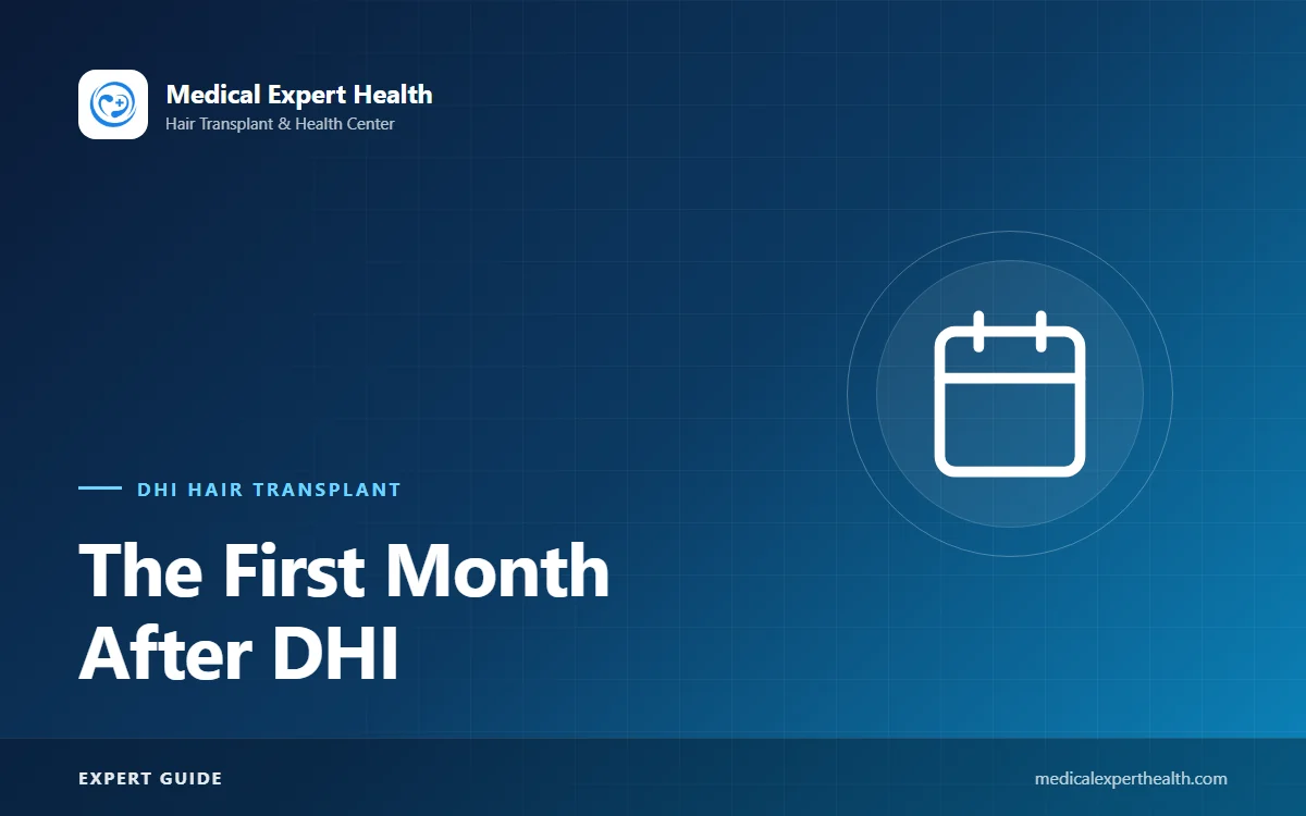 The First Month After DHI: Week-by-Week Recovery, Haircuts and Returning to Daily Life