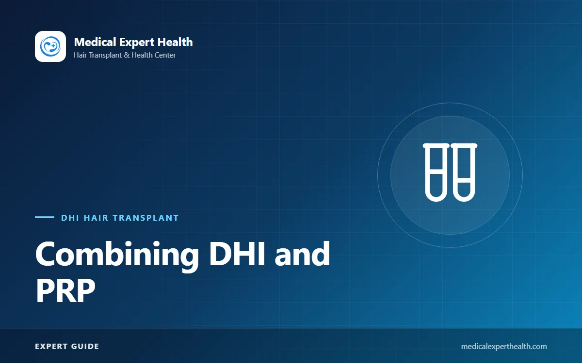 Combining DHI and PRP: What Does PRP Add Before and After a Hair Transplant?