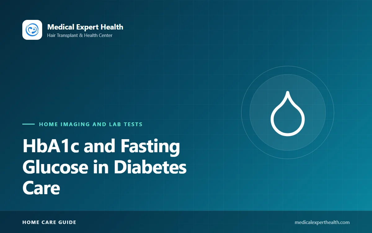 HbA1c and Fasting Glucose in Diabetes Care: Regular Monitoring with Home Tests