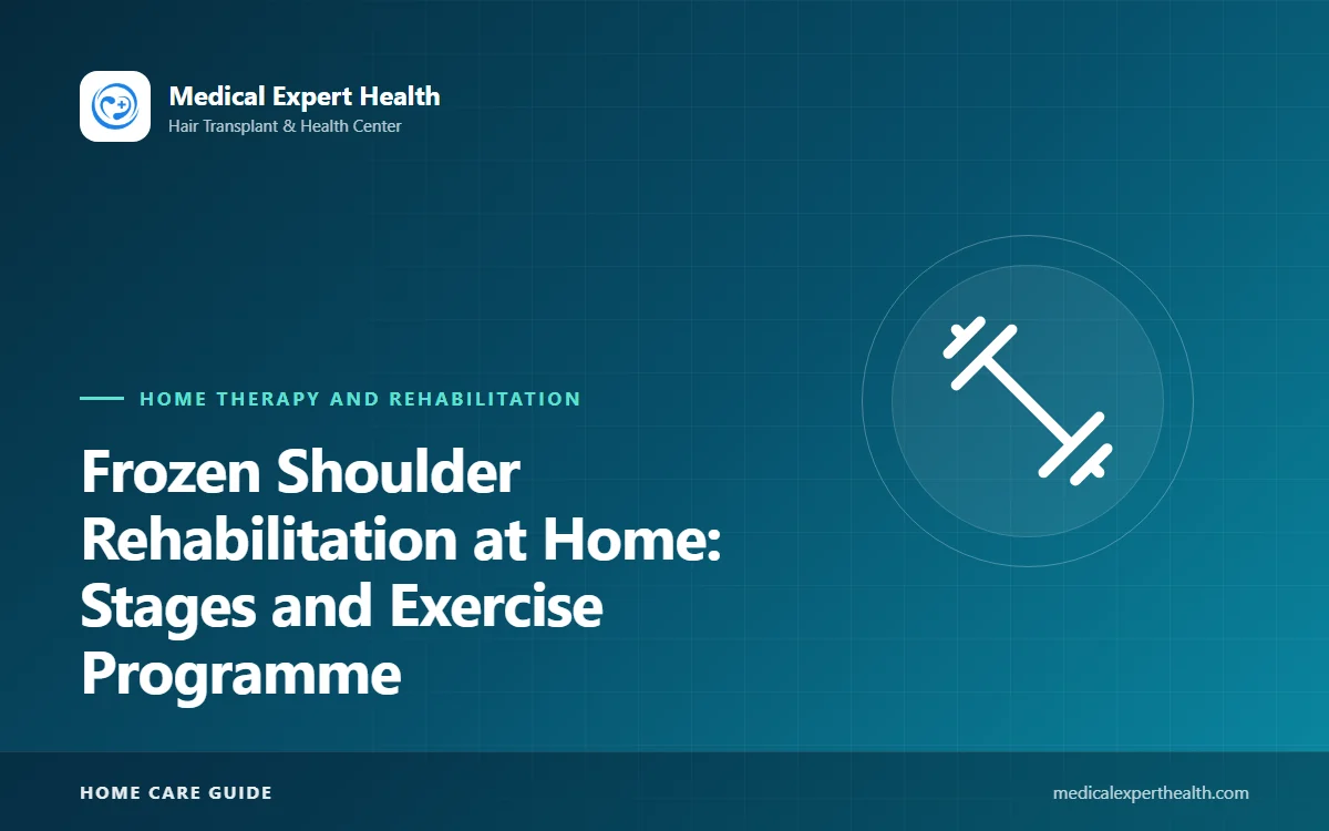 Frozen Shoulder Rehabilitation at Home: Stages and Exercise Programme