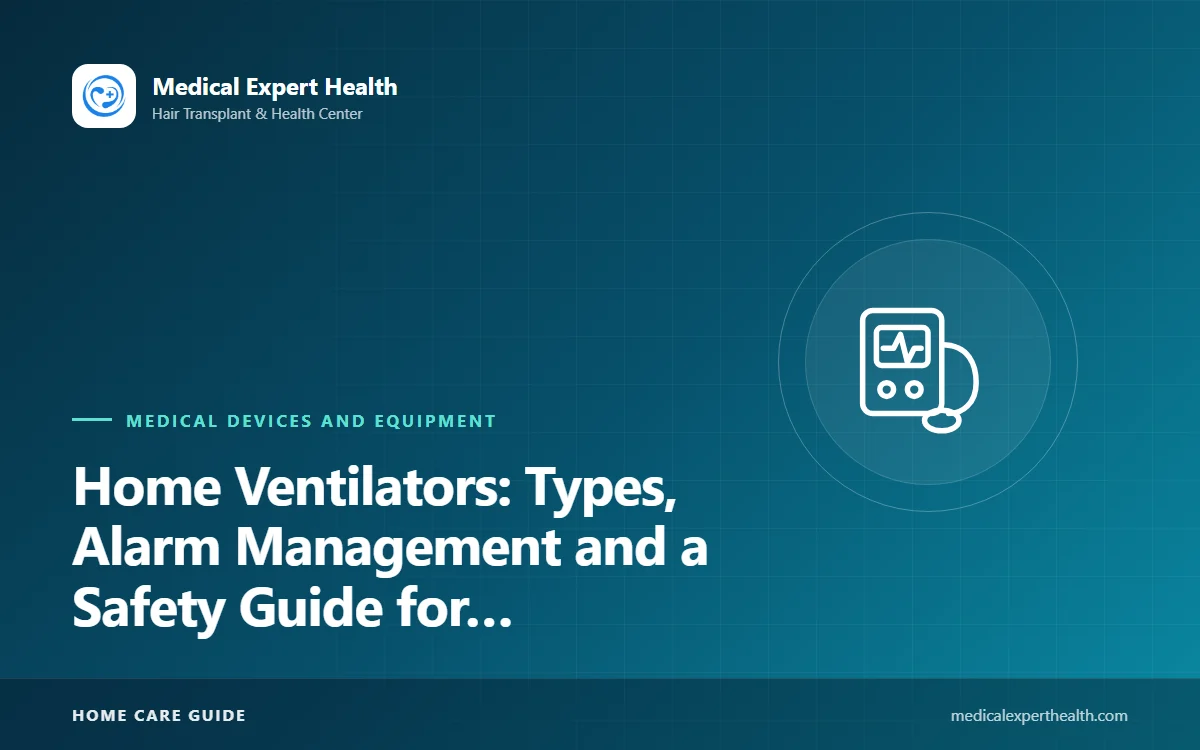 Home Ventilators: Types, Alarm Management and a Safety Guide for Families