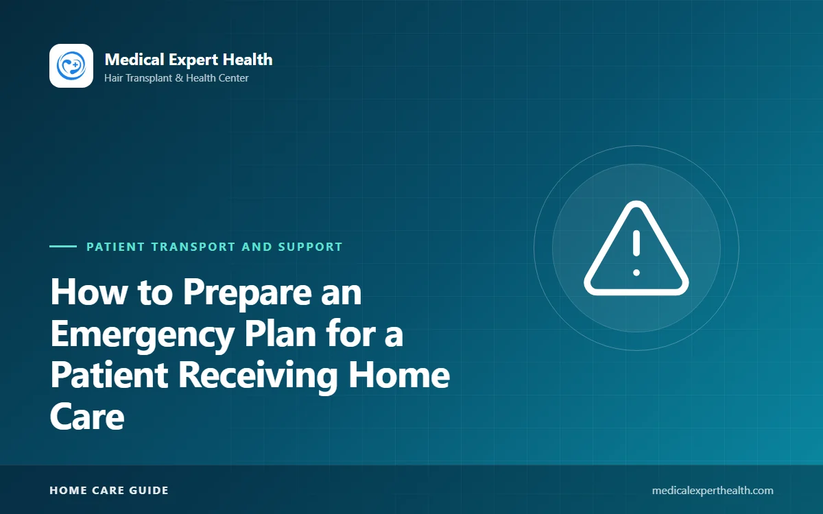 How to Prepare an Emergency Plan for a Patient Receiving Home Care