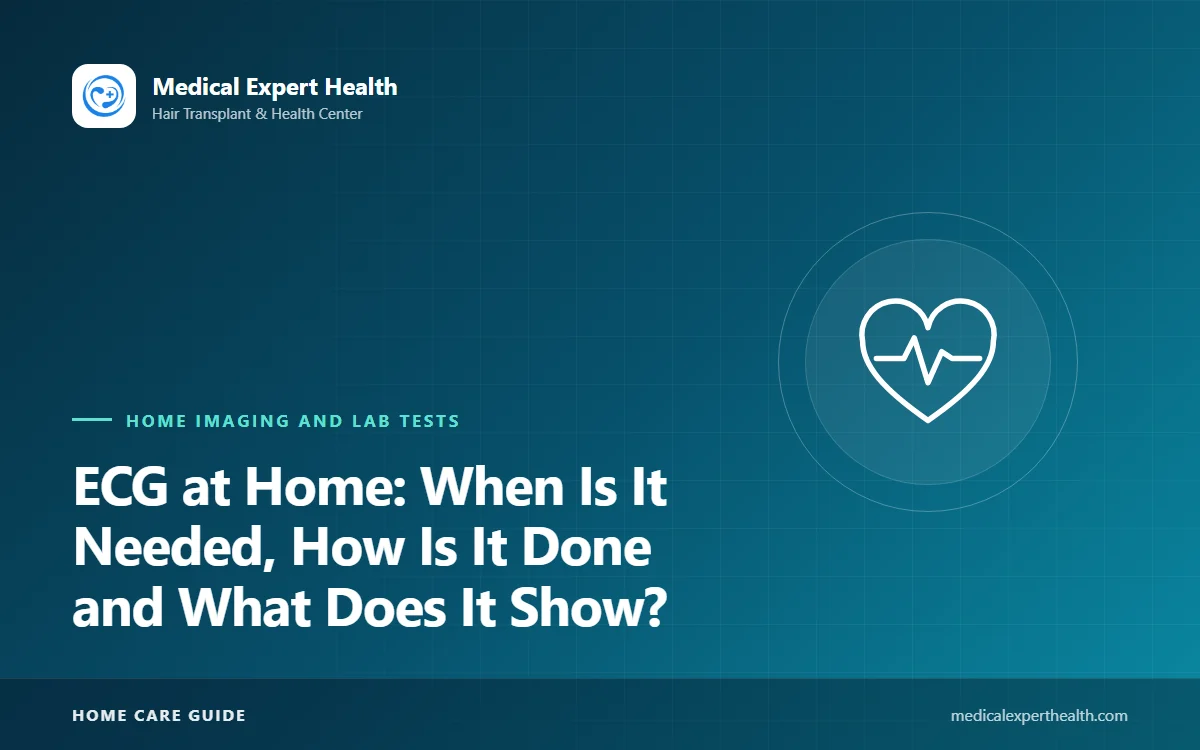 ECG at Home: When Is It Needed, How Is It Done and What Does It Show?