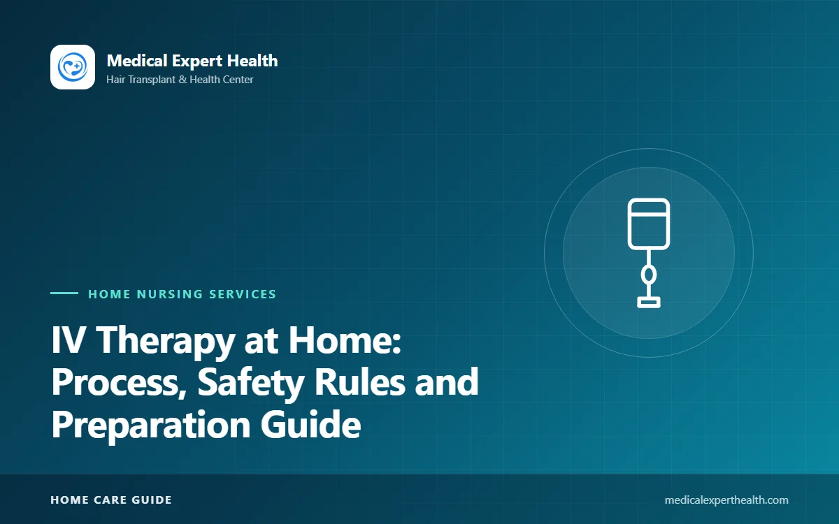 IV Therapy at Home: Process, Safety Rules and Preparation Guide