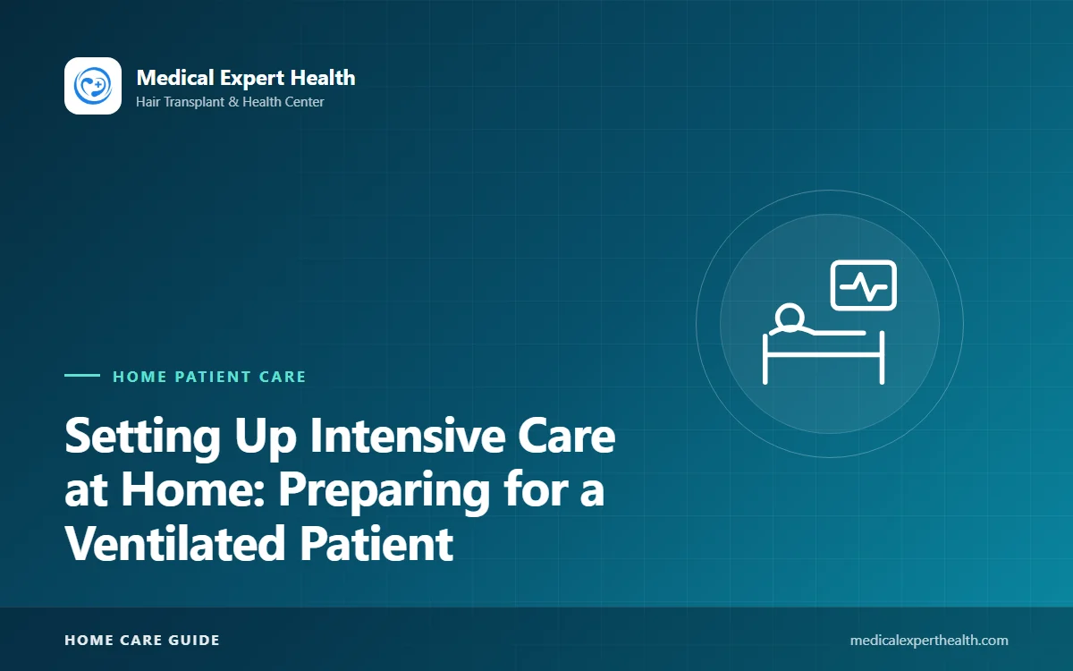 Setting Up Intensive Care at Home: Preparing for a Ventilated Patient