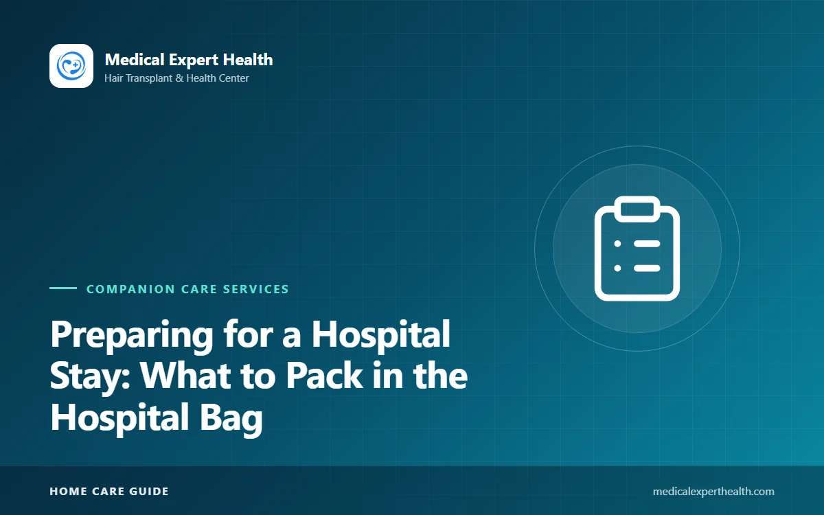 Preparing for a Hospital Stay: What to Pack in the Hospital Bag