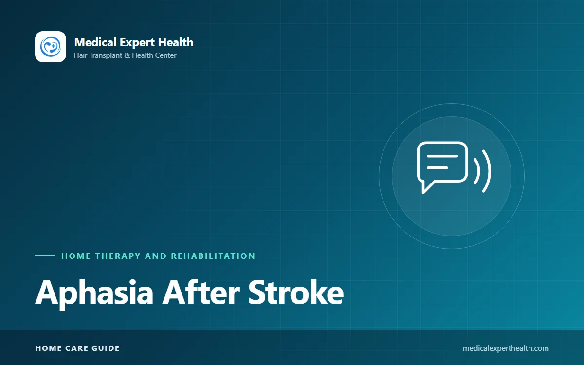 Aphasia After Stroke: Types of Language Disorder and Speech Therapy at Home