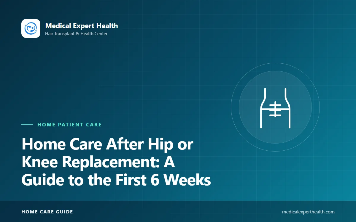 Home Care After Hip or Knee Replacement: A Guide to the First 6 Weeks