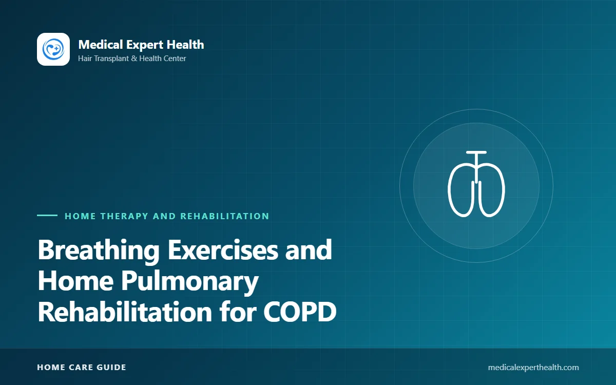 Breathing Exercises and Home Pulmonary Rehabilitation for COPD