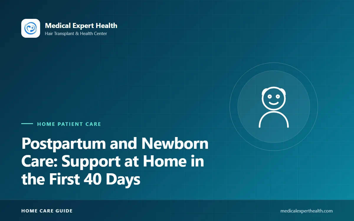 Postpartum and Newborn Care: Support at Home in the First 40 Days