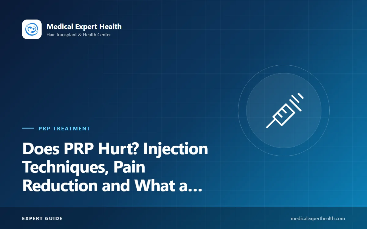 Does PRP Hurt? Injection Techniques, Pain Reduction and What a Session Feels Like