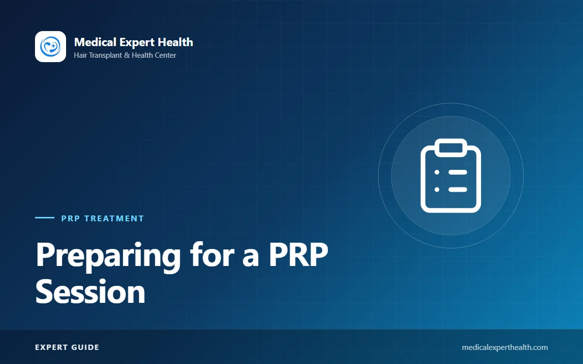 Preparing for a PRP Session: Diet, Hydration, Medicines and a Day-of Checklist