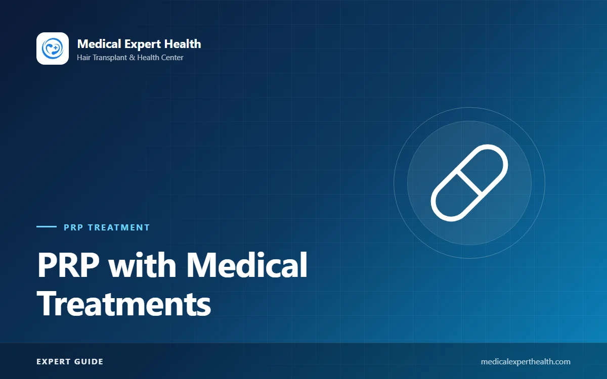 PRP with Medical Treatments: Why Combining with Minoxidil, Finasteride and Supplements Is Discussed