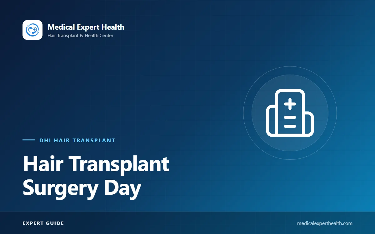 Hair Transplant Surgery Day: What Happens in the Room, How the Team Works and How Hygiene Is Maintained