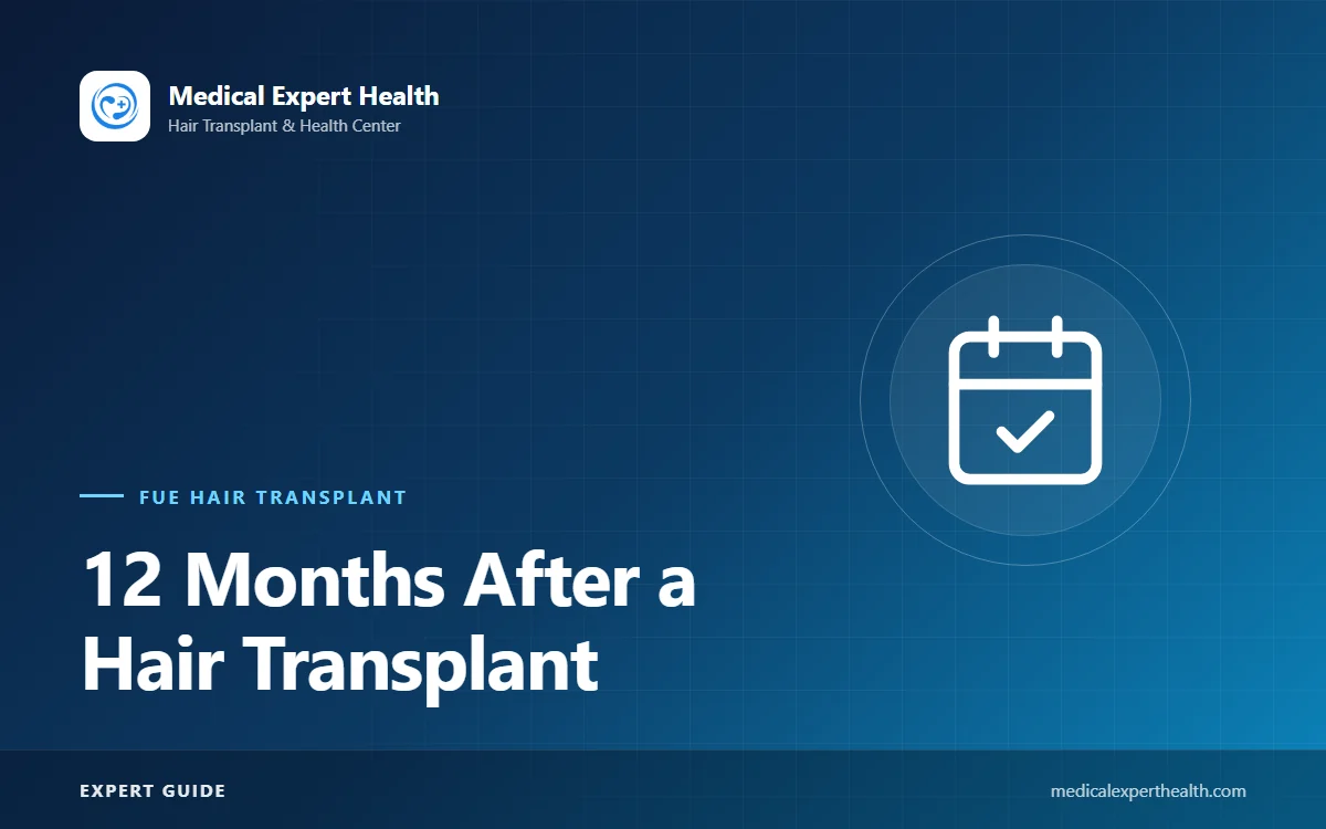 12 Months After a Hair Transplant: Month-by-Month Timeline and Realistic Expectations