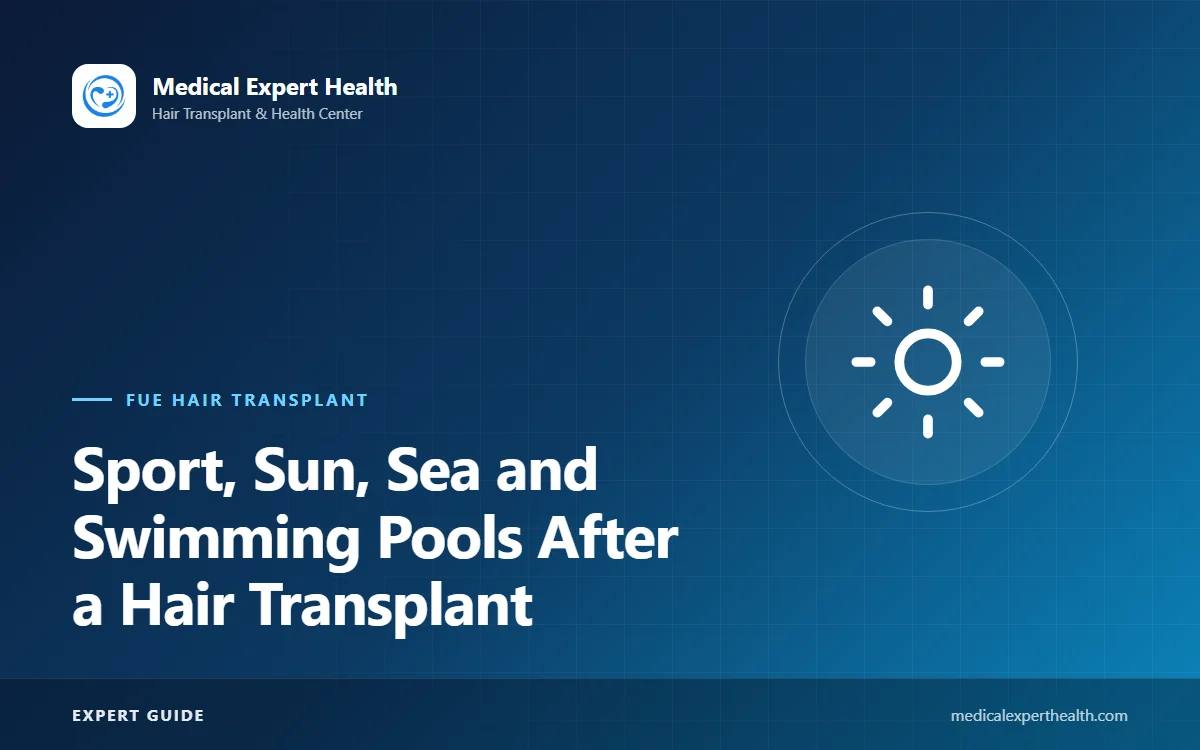 Sport, Sun, Sea and Swimming Pools After a Hair Transplant: When Is It Safe?
