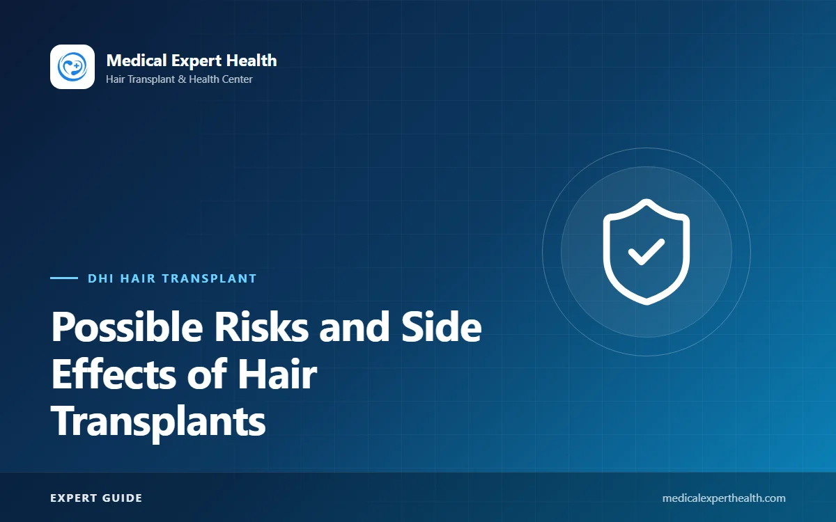 Possible Risks and Side Effects of Hair Transplants: Which Are Normal and Which Are Warning Signs?
