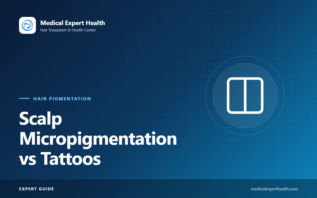 Scalp Micropigmentation vs Tattoos: Needles, Pigment, Depth and Appearance