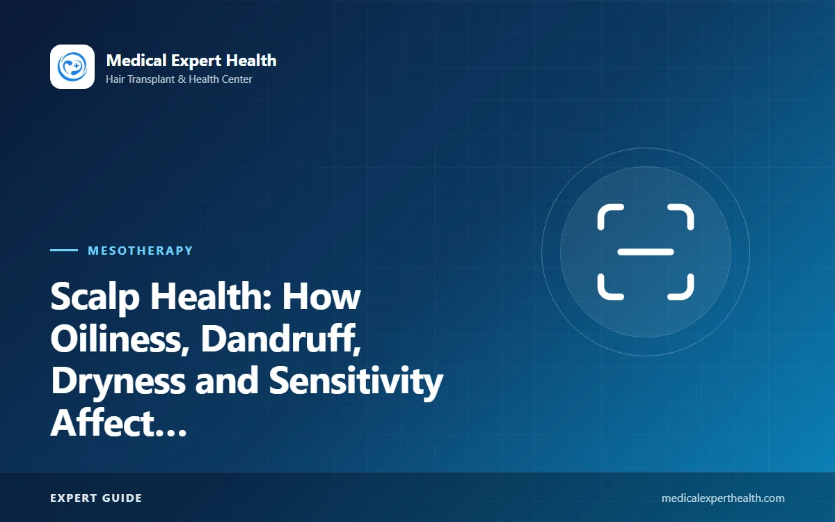 Scalp Health: How Oiliness, Dandruff, Dryness and Sensitivity Affect Mesotherapy