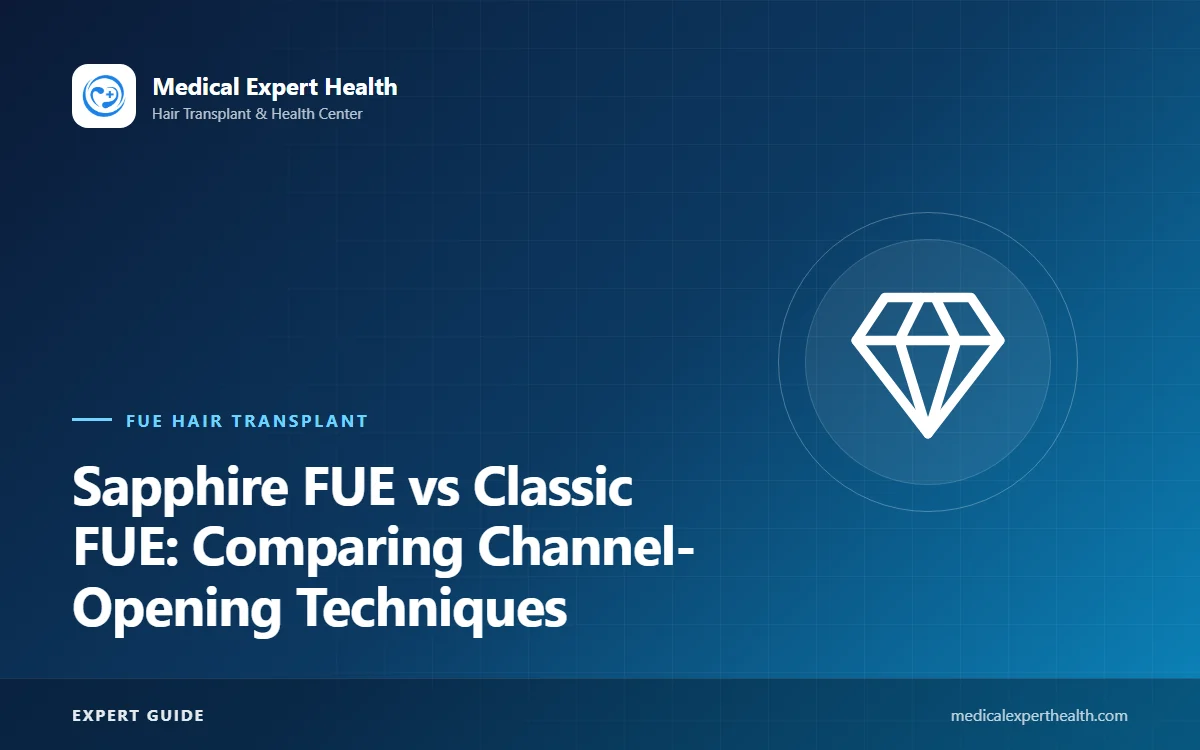 Sapphire FUE vs Classic FUE: Comparing Channel-Opening Techniques