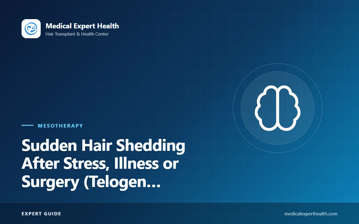 Sudden Hair Shedding After Stress, Illness or Surgery (Telogen Effluvium): Why It Happens and How Long It Lasts