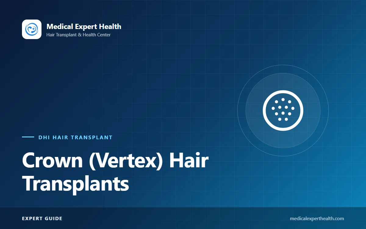 Crown (Vertex) Hair Transplants: Whorl Direction, Graft Planning and Timeline