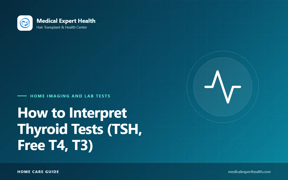 How to Interpret Thyroid Tests (TSH, Free T4, T3): Signs Often Missed in Older Adults