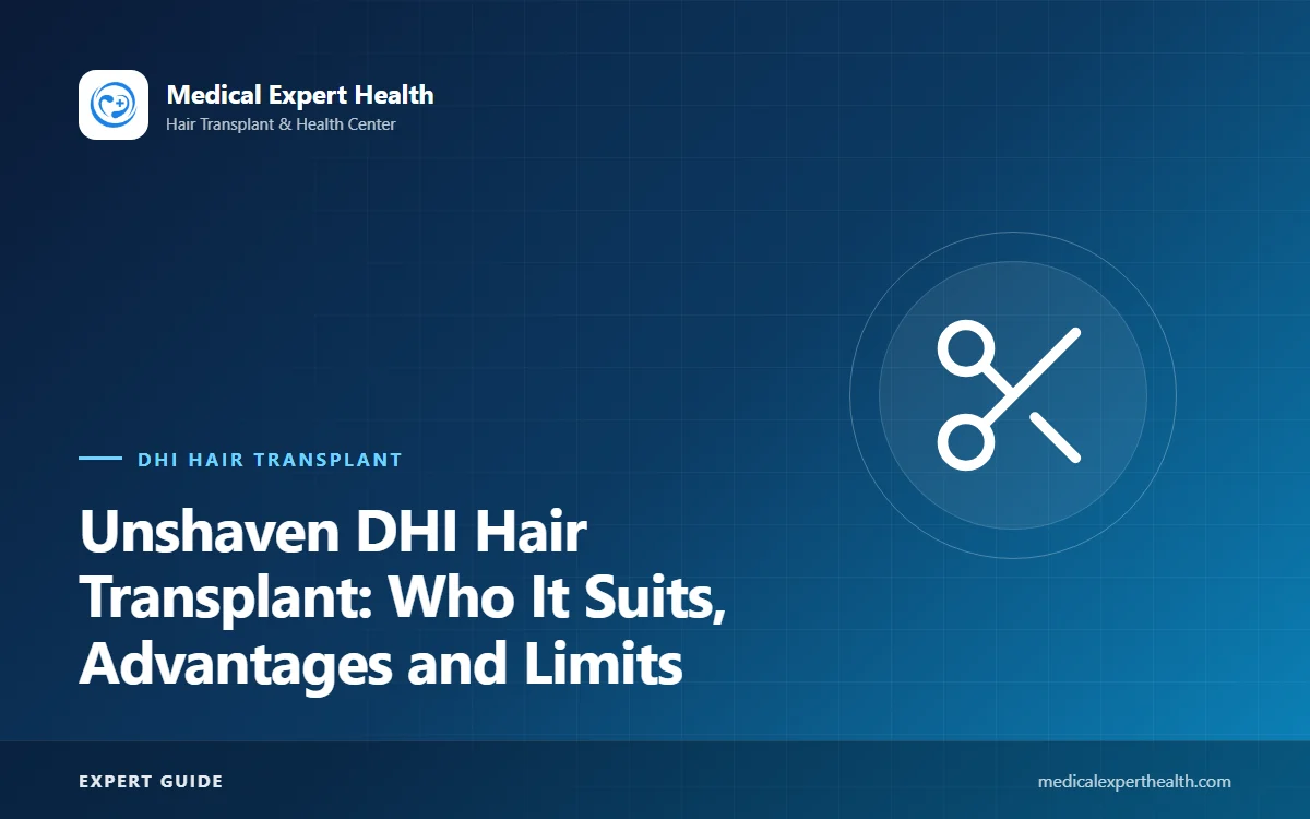 Unshaven DHI Hair Transplant: Who It Suits, Advantages and Limits
