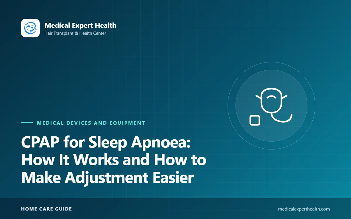 CPAP for Sleep Apnoea: How It Works and How to Make Adjustment Easier