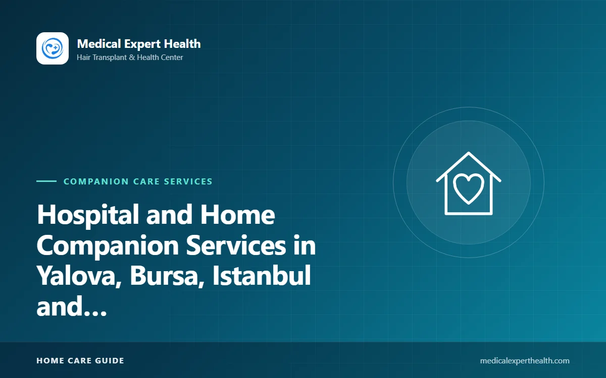 Hospital and Home Companion Services in Yalova, Bursa, Istanbul and Kocaeli: A Regional Guide