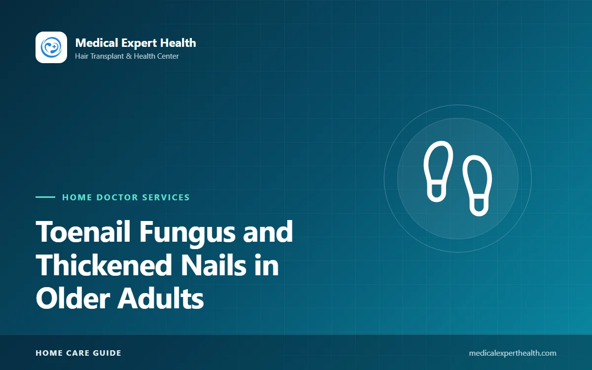 Toenail Fungus and Thickened Nails in Older Adults: Care and Treatment Options