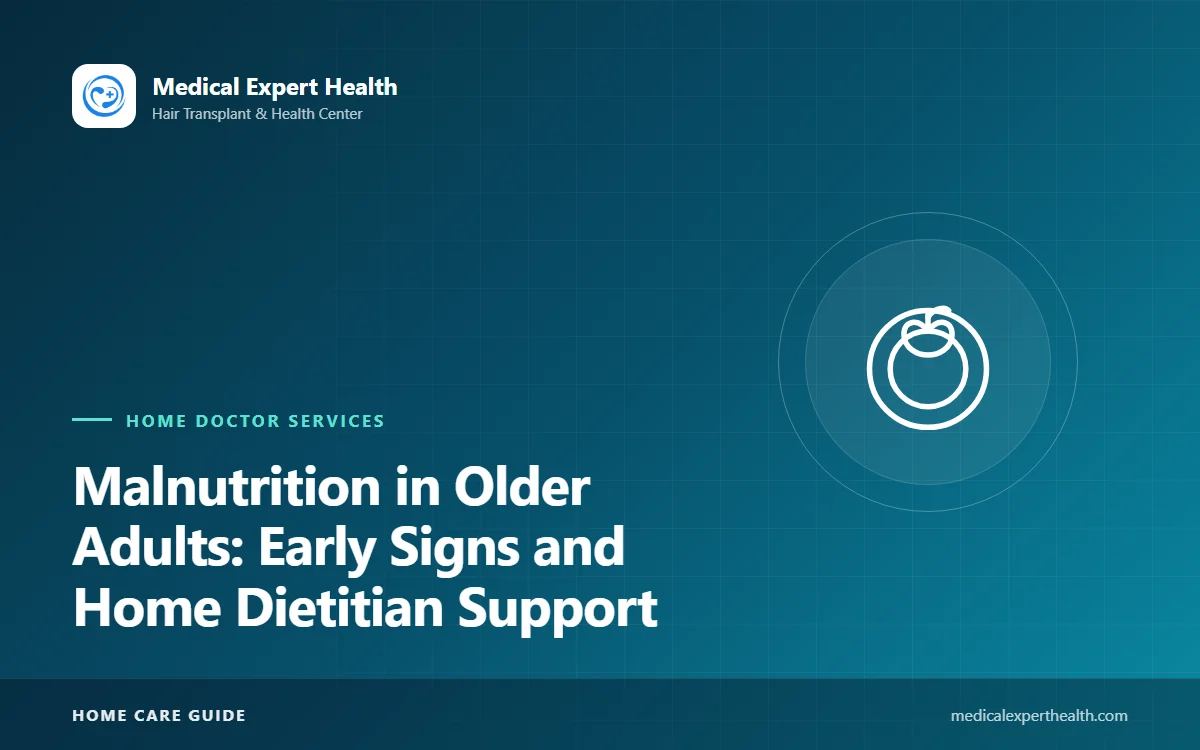 Malnutrition in Older Adults: Early Signs and Home Dietitian Support