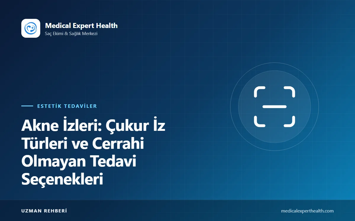 Akne İzleri: Çukur İz Türleri ve Cerrahi Olmayan Tedavi Seçenekleri