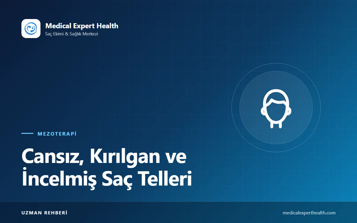 Cansız, Kırılgan ve İncelmiş Saç Telleri: Saç Kalitesi İçin Mezoterapi ve Doğru Bakım Alışkanlıkları