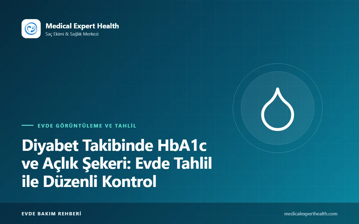 Diyabet Takibinde HbA1c ve Açlık Şekeri: Evde Tahlil ile Düzenli Kontrol