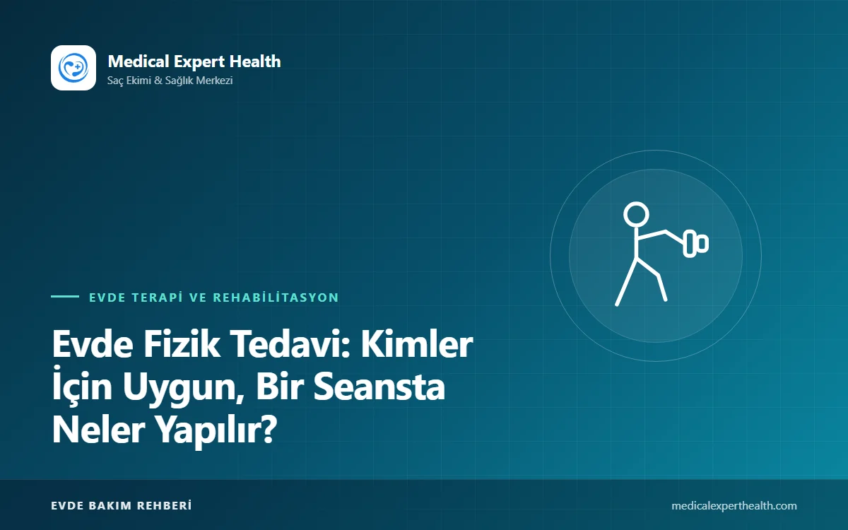 Evde Fizik Tedavi: Kimler İçin Uygun, Bir Seansta Neler Yapılır?