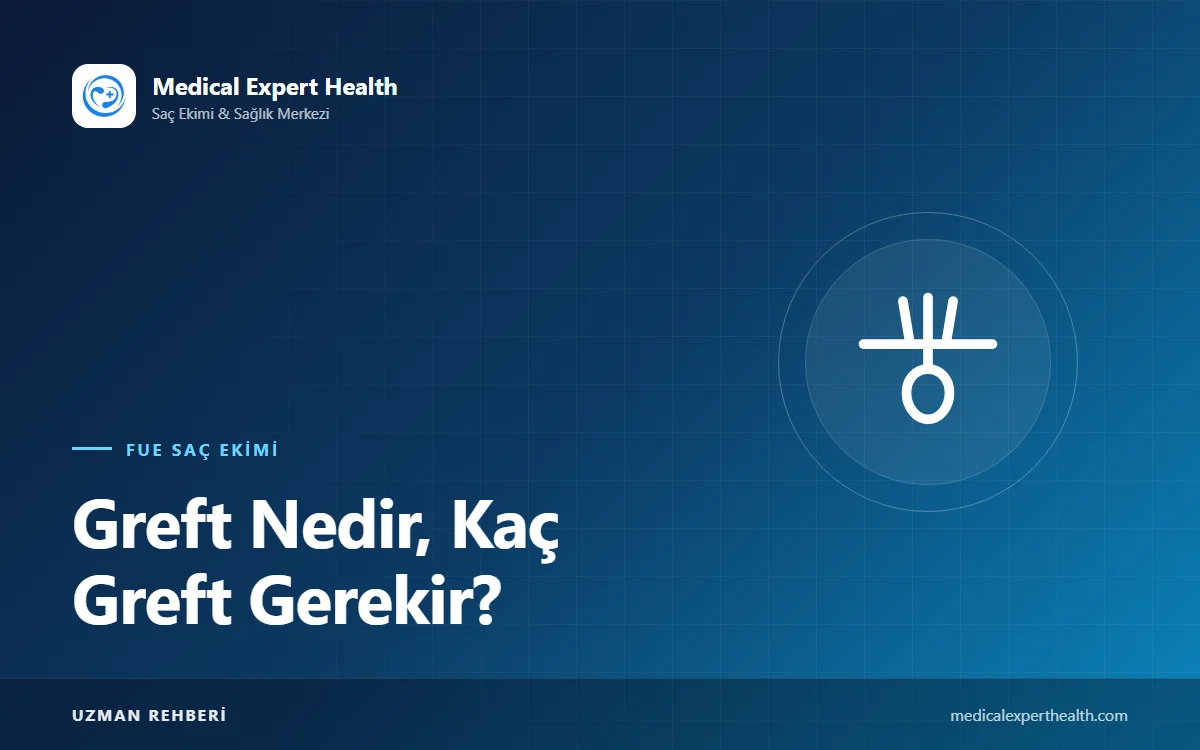 Greft Nedir, Kaç Greft Gerekir? Dökülme Evresine Göre Yaklaşık Greft Tablosu