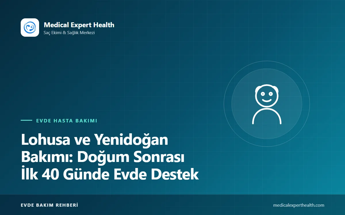 Lohusa ve Yenidoğan Bakımı: Doğum Sonrası İlk 40 Günde Evde Destek