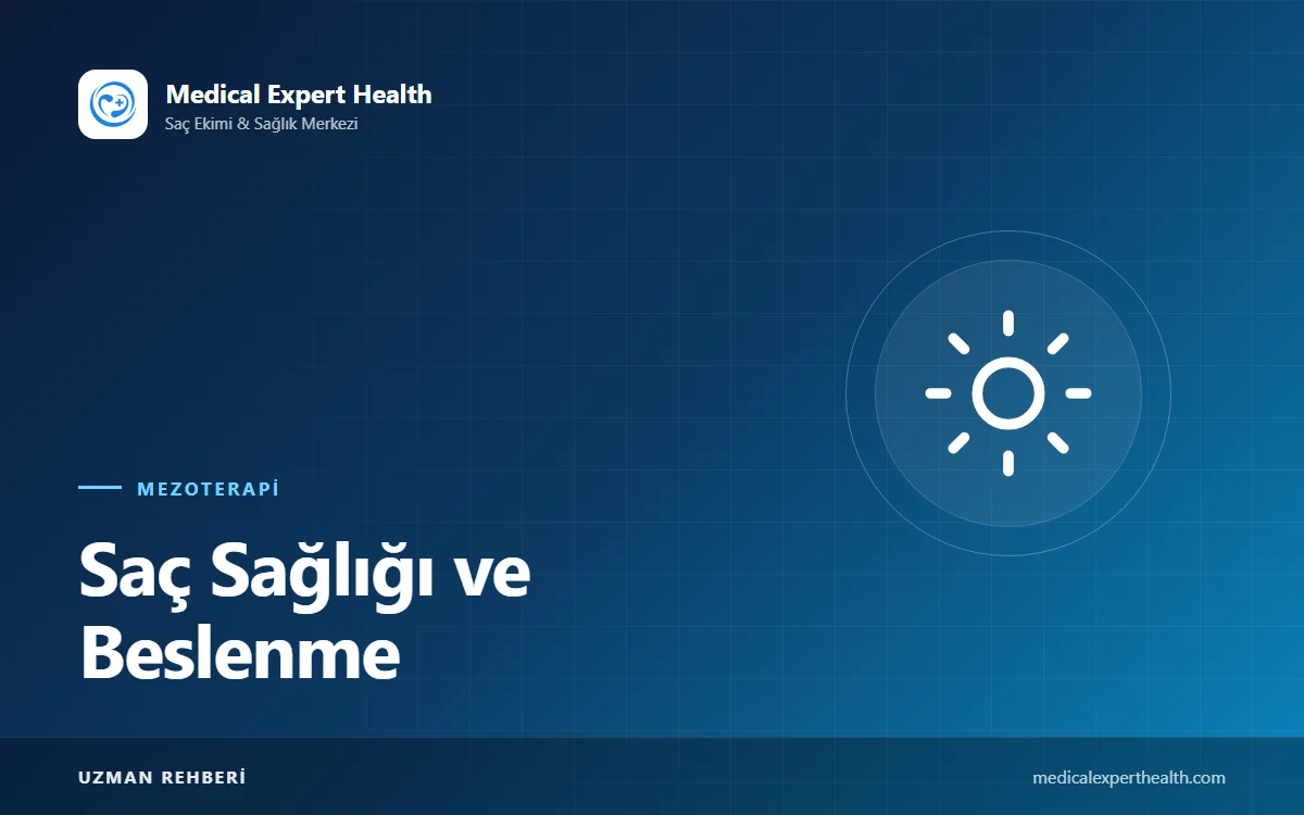 Saç Sağlığı ve Beslenme: Protein, Demir, Çinko, D Vitamini ve Mezoterapinin Birlikte Değerlendirilmesi