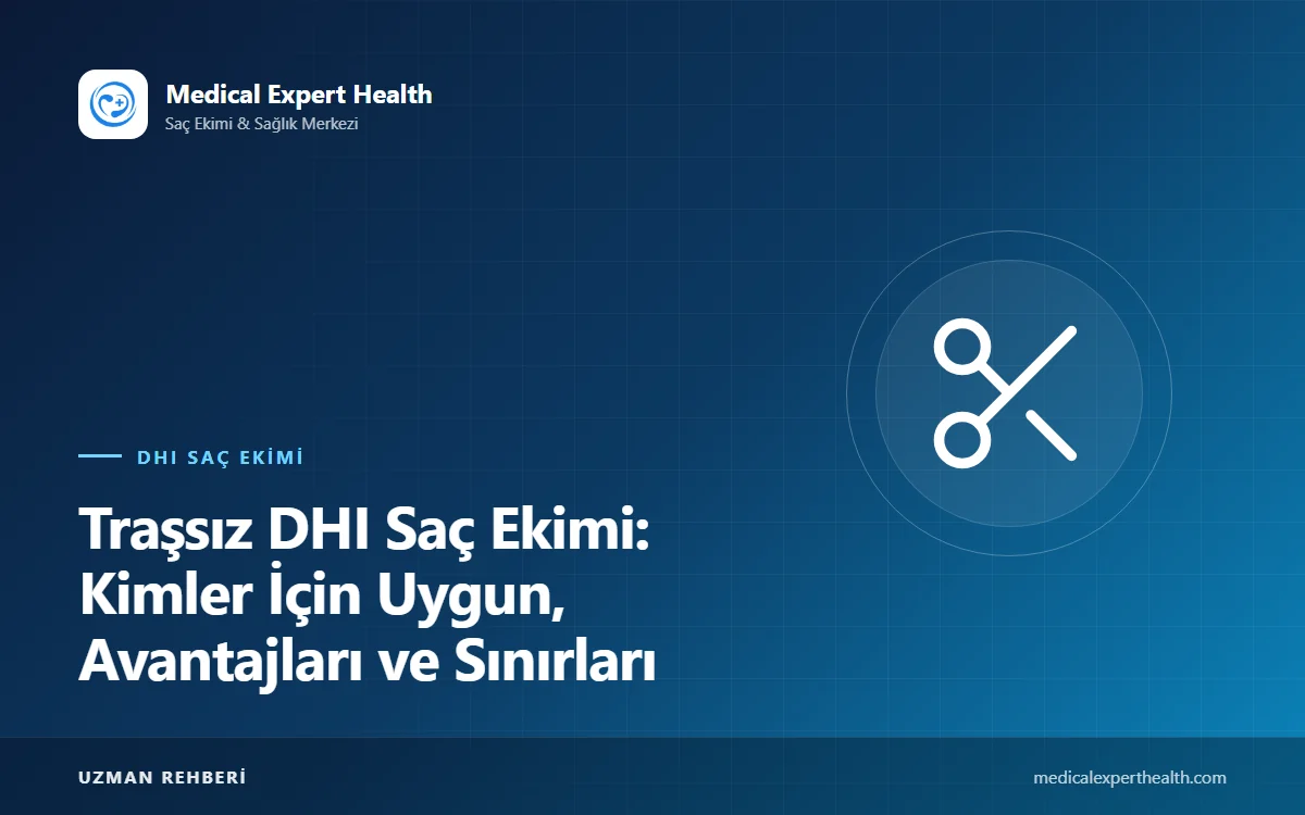 Traşsız DHI Saç Ekimi: Kimler İçin Uygun, Avantajları ve Sınırları